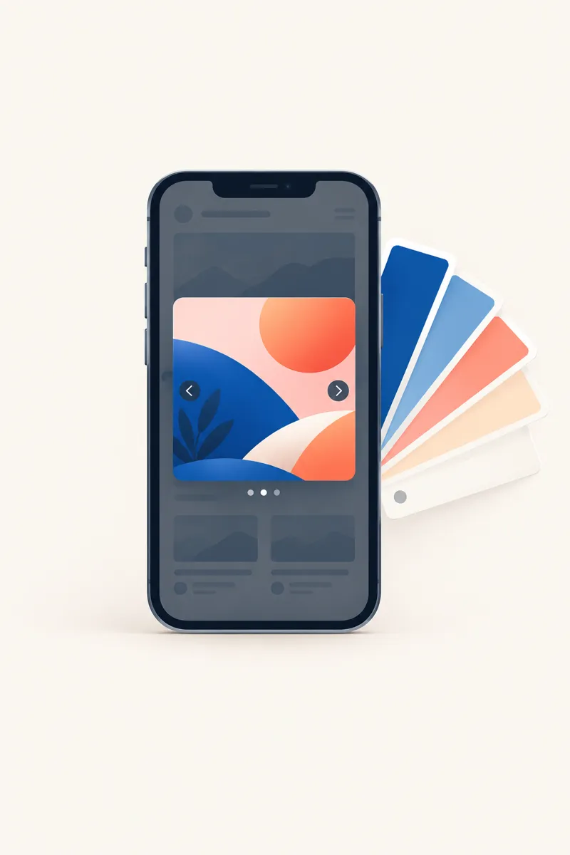 Kartela popup'ının mobil görünümü